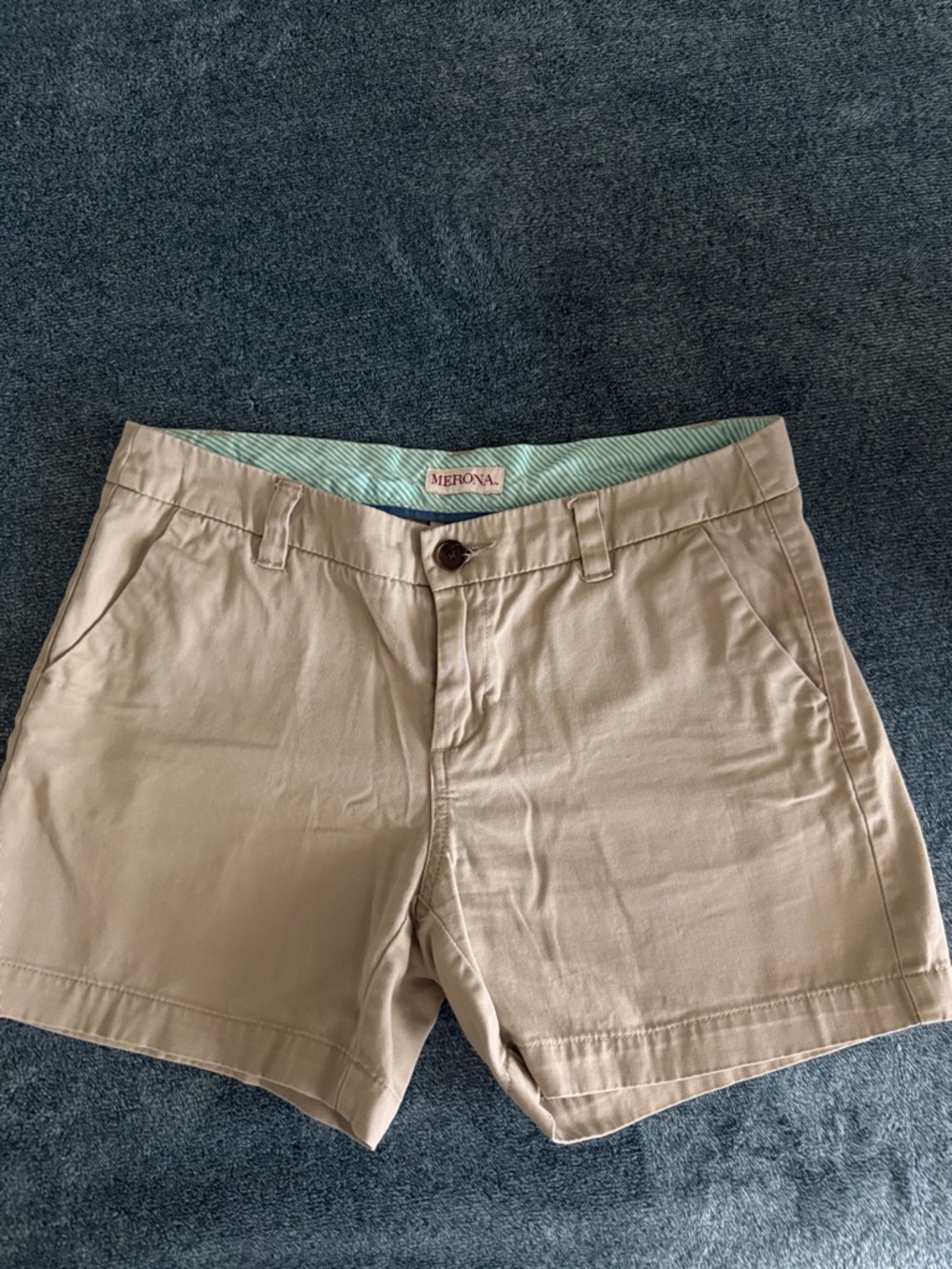 Merona Beige/Tan Women's Casual Chino Shorts